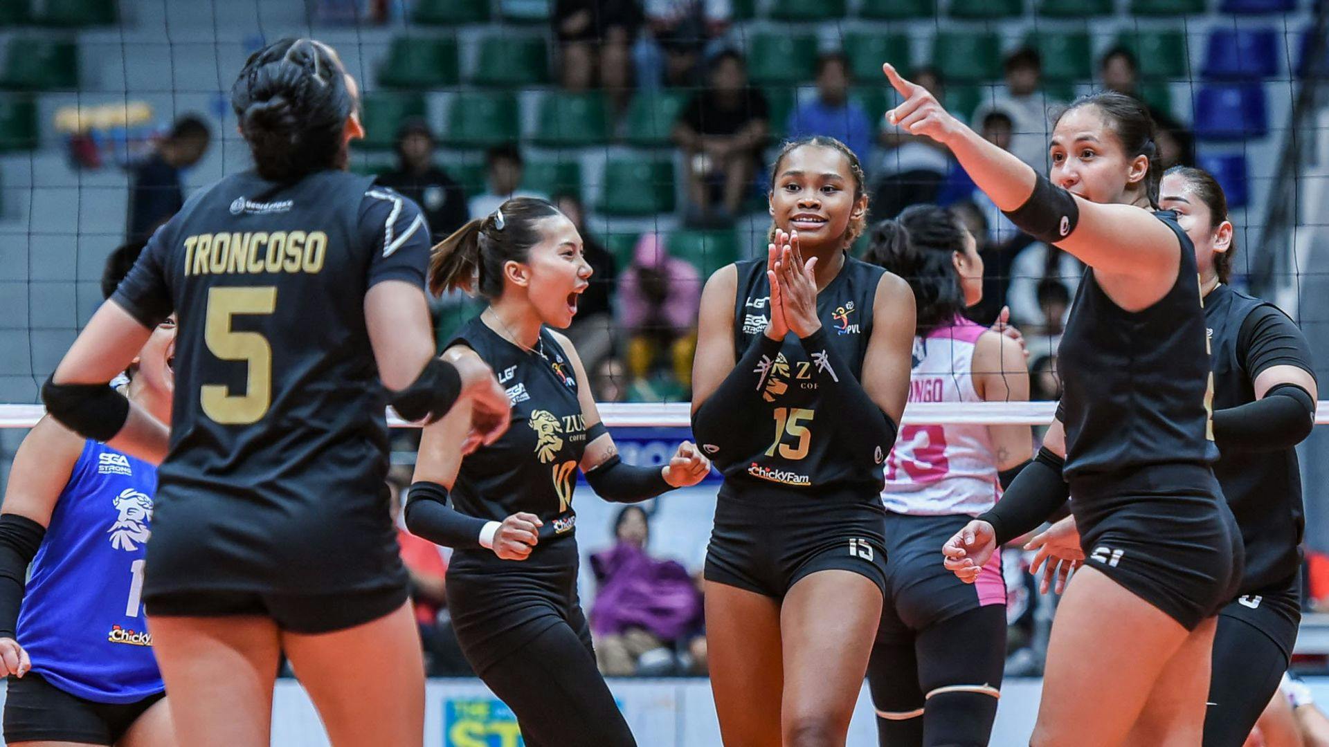 ZUS Coffee stays perfect in Davao Invitational after sweeping DLSU